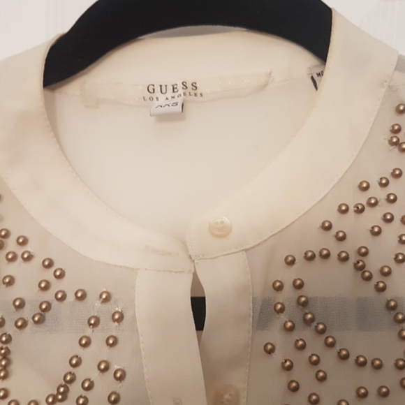 GUESS white blouse - Picture 6 of 13